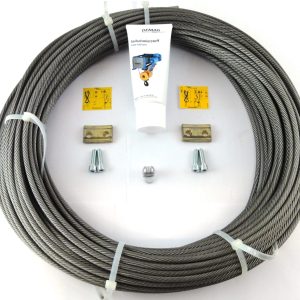 Kit câble métallique DR10 9 H40 4/2 – 109,8m 2m-4m
